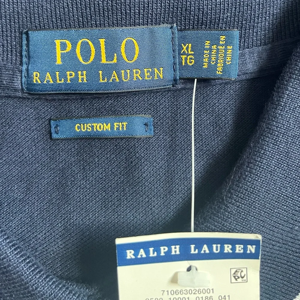 Polo Ralph Lauren Custom Fit Big Pony Short Sleeve Polo Shirt USA 16